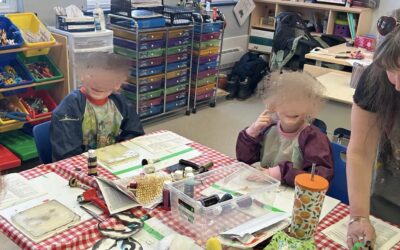 La gelpress dans la classe de Mme Geneviève