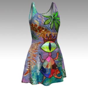 Robe évasée Mono voit tout